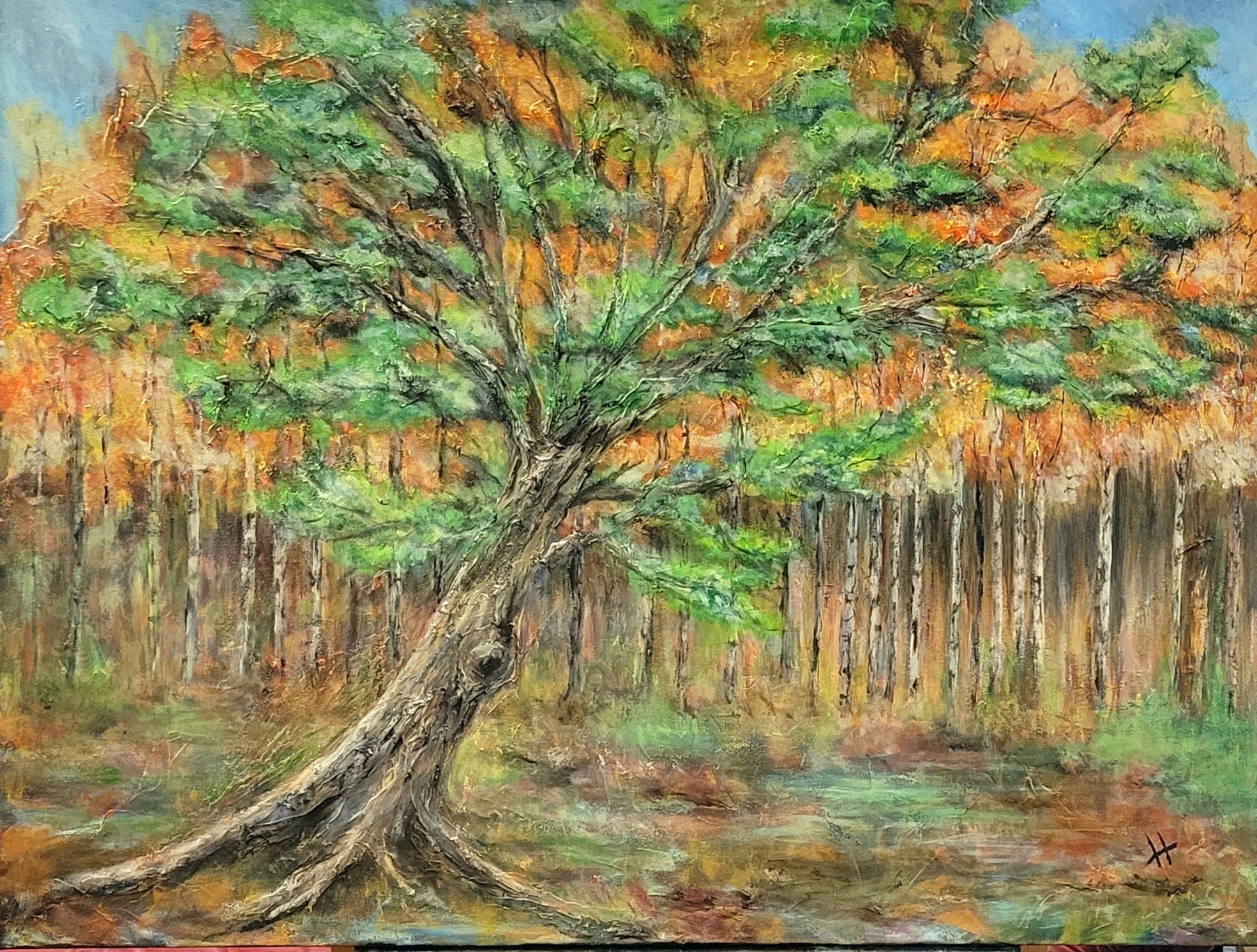 The Leaning Tree